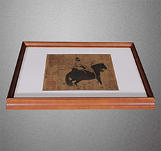 大方书画装裱配框服务案例